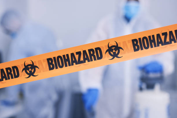 Professional Crime Scene Cleanup technician working in West Bridgewater, MA